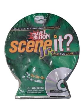 Scene It Jr Travel Edition Game NEW